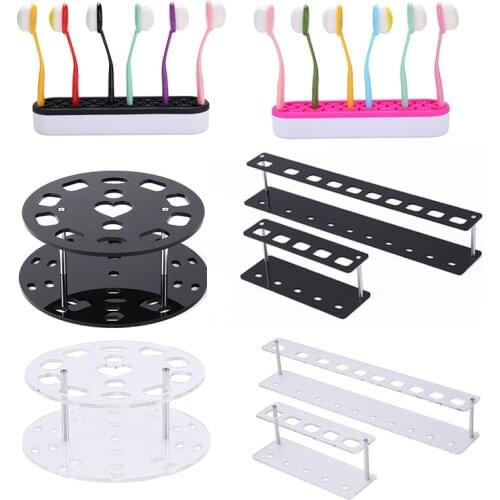 Brushes Holder Display Stand Rack Shelf Drawing Painting Brushes Flat Kit Storage Tool Drying Rack Multipurpose Organizer Shelfs