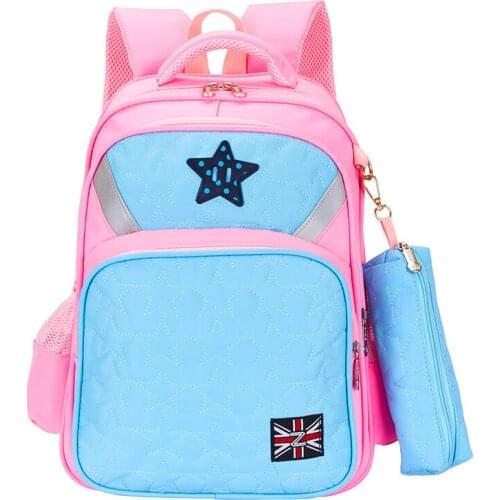 Children school bags orthopedic backpack waterproof boys girls schoolbag Reflective strip bookbag wholesale mochila escolar