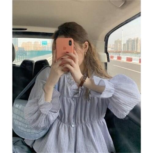 Hxyqveuyg Blue Blouses