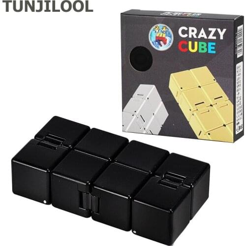 Macaron Infinite Cube Fidget Cube Unlimited Flip Cube Desktop Puzzle Decompression Toy