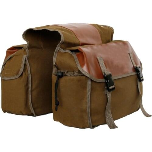 Motorcycle Saddlebag Luggage Bags Waterproof Canvas Stroage BagFor Honda shadow For Suzuki dr 650