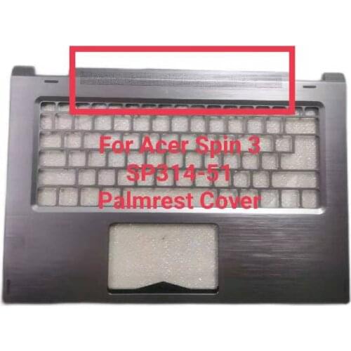 New For Acer Spin 3 SP314-51 Palmrest Cover with mesh C cover keyboard bezel 4600DV02000319 Laptop Bottom Base Case Cover