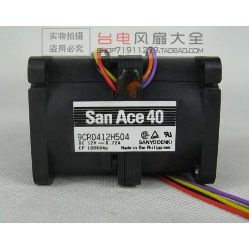 New 4CM 4056 12V 0.72A 9CR0412H504 Super Boost Violence Cooling Fan