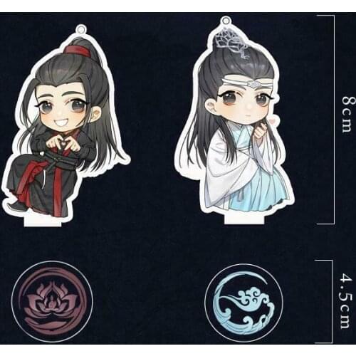 Limited Grandmaster of Demonic Cultivation MDZS Wangji Wuxian Stand Chen qinling Acrylic The Untamed Cosplay Gifts