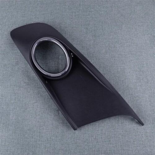 Car Front Lower Bumper Left Fog Driving Light Lamp Grille Grill Cover 1T0853665P Fit for VW Touran CADDY 2010-2015 Styling