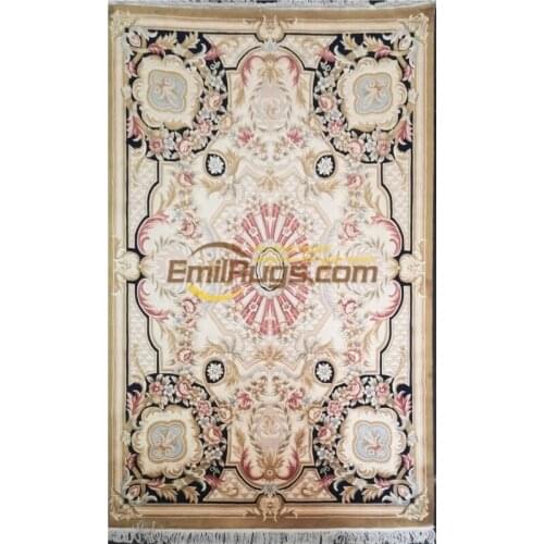 American European-style woven carpet Western Villa classical high-density handmade knotted carpet Oriental Palace