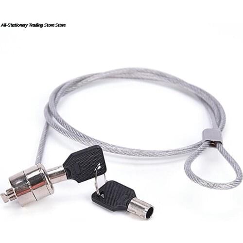 Anti-Theft Office Notebook Laptop PC Computer Desk Key Security Lock Chain Cable