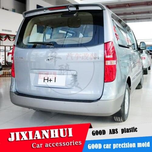 For Hyundai H-1 Spoiler 2006-2016 Hyundai H1 spoiler LXC ABS plastic Material Car Rear Wing Color Rear Spoiler