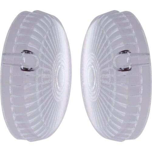 2 Pack Turn Signal Light Lens Cover Lid Replacement for Yamaha 75x20mm