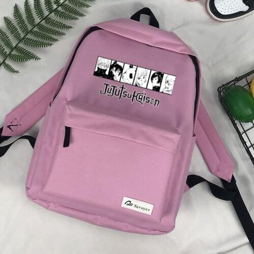 Jujutsu Kaisen Satoru Gojo Itadori bolsas backpack mochila 2021 school anime designer schoudertassen bolso mujer backpack