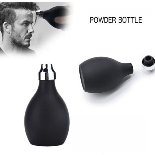 1pc Hair Salon Powder Spray Bottle Barber Baircut Talcum Powder Powder Refillable Silicone Container Styling Tools Accessories