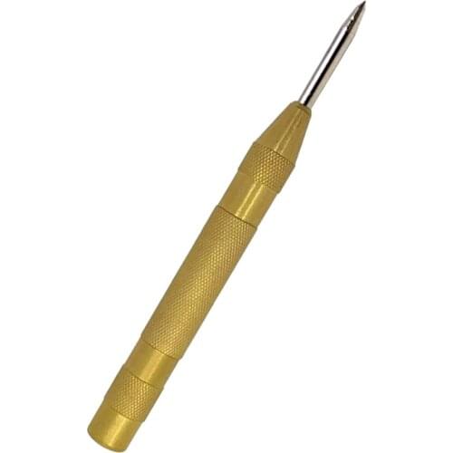 5 Inch Automatic Center Punch Spring Loaded Center Punch Marking Boot Holes Round Chisel Steel Cutting Starting Holes Tool
