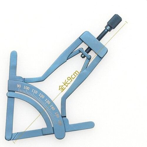 Titanium alloy rhinoplasty instrument nose measuring ruler nose measuring device nose gauge with scale