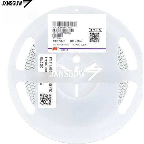 100PCS FH Chip capacitors 0805 10% 10V X5R 10uF 106