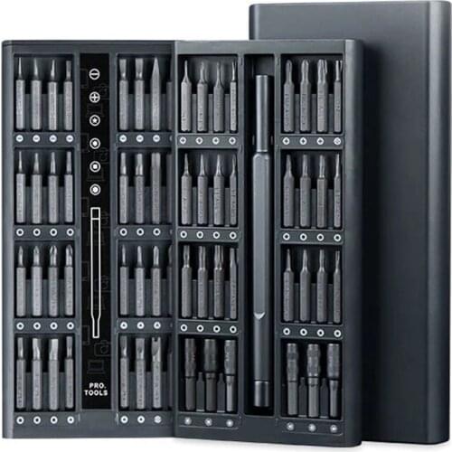 63 In 1 Screwdrivers Set Precision Magnetic Screw Driver Bits Kit Multi-functional Smartphone Electronics Home Repair Tools