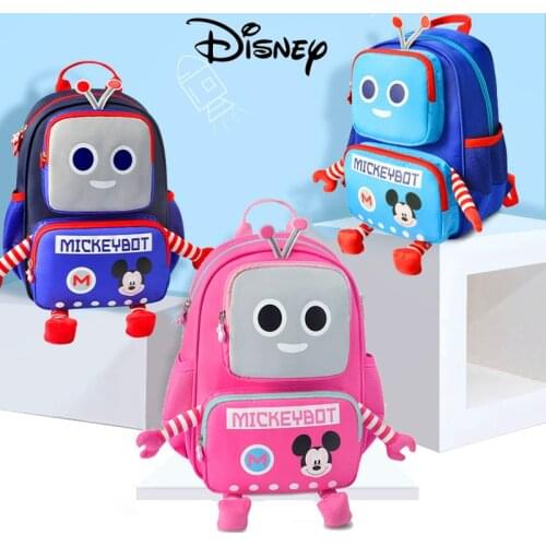 Disney Newest Cartoon School Kids Backpacks For Kids Waterproof School Bags Baby Kids Backpack For Travel Oxford Fabric 2021
