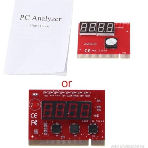 New Computer PCI POST Card Motherboard LED 4-Digit Diagnostic Test PC Analyzer N30 20 Dropshipping