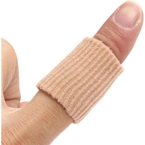 10cm Shoes Insoles Fabric Gel Tube Bandage Calluses Protectors Finger Toe Separator Feet Pain Relief For Insoles Cover