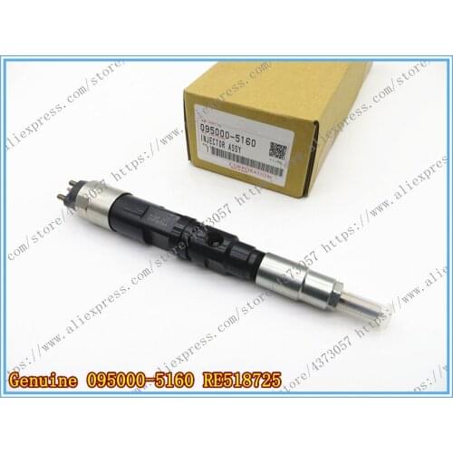 Genuine Common Rail Injector 095000-5160 for Jo*n De*re 6081T RE518725
