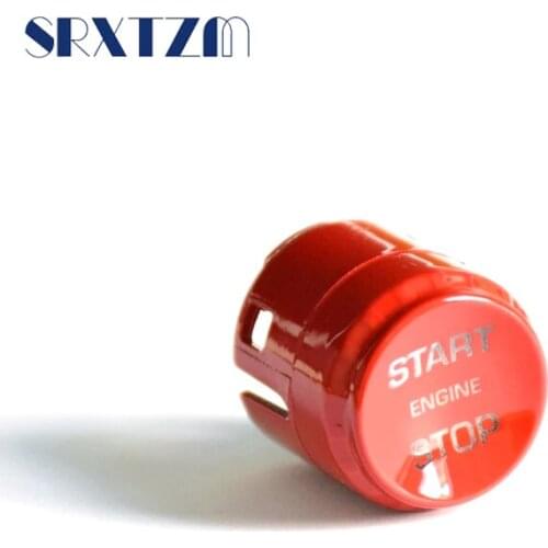 Replace Ignition Switch Car Engine Start Stop Button Cover For LR Discovery Sport 5 Range Rover Sport Evoque Vogue SV Styling