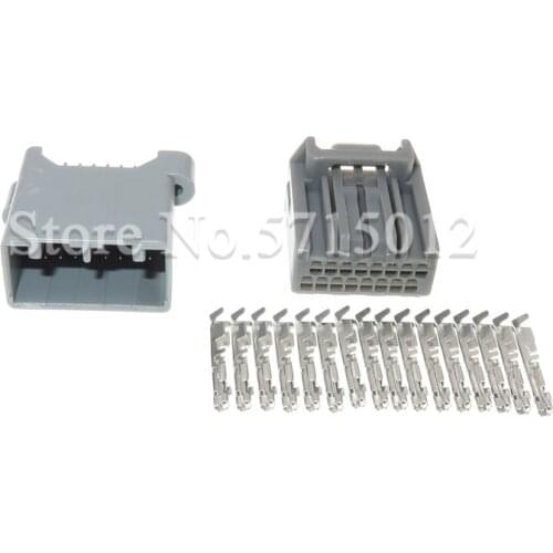 16 Hole Female Male Automotive PCB Cable Socket Car Connectors Wiring Harness Plug For Honda