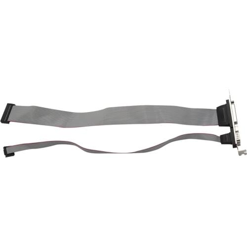 25 Hole Parallel Port +9 Pin Serial Port Expansion Line / Bezel (DB25 DB9) Motherboard Printer Interface 25 Hole LPT