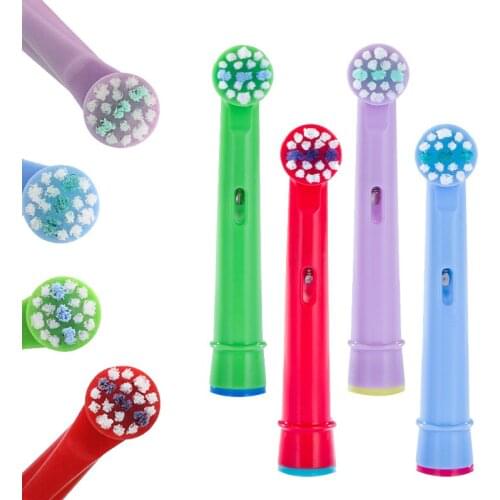4X 3D Whitening Electric Toothbrush Replacement Brush Heads For Oral B Toothbrush Heads Toothbrush Head for Oralb