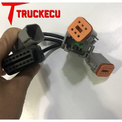 6 Pin cable +Penta 8 Pin male & famale diagnostic cable for VOLVO PENTA volvo vodia5 diagnostic tool