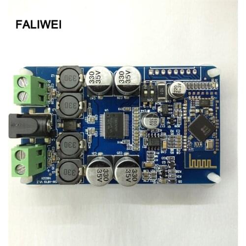 Free Shipping 1pcsTDA7492P 25+25w bluetooth stereo audio receiving amplifier bluetooth CSR4.0 digital power amplifier board
