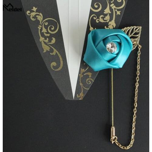 Wedding Corsage Flower Groom Boutonniere Buttonhole Rose Boutonniere Men Silk Flower Wedding Planner Marriage Corsage Pin Flower