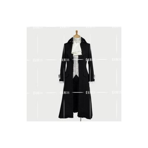 Black Butler Sebastian Michaelis Tutor Cosplay Costume 11