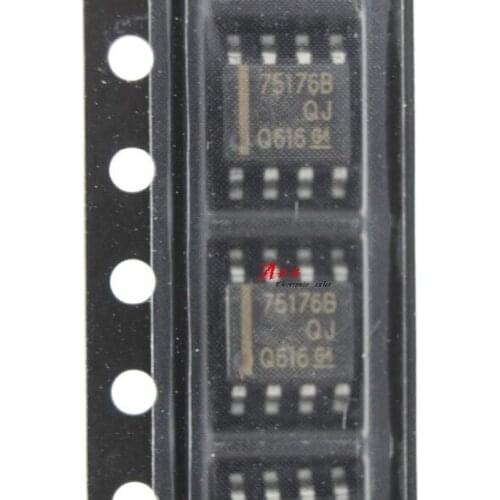 Differential bus transceiver 20PCS 75176B SN75176B SN75176BDR SOP-8