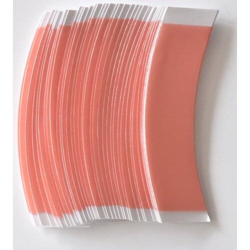 36pcs/bag Red Duo-tac Hair Double Adhesive Tape For Hair Extension/Toupee/Lace Wig Professional Hair Accessory Invisible Tape