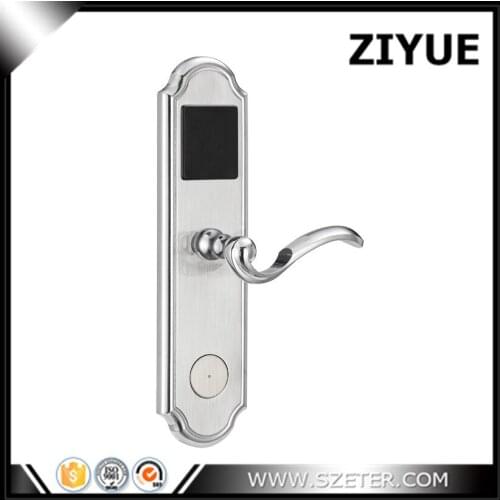 Pro Swipe card key Hotel lock Hotel rf card door lock with RFID management system ET300RF