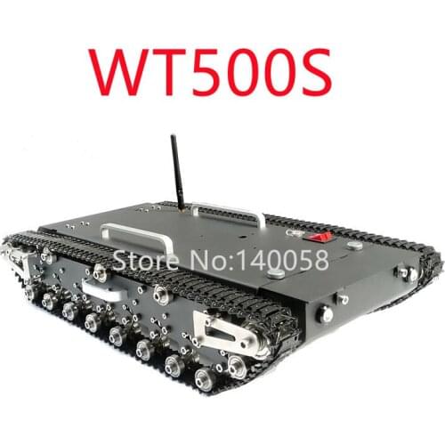 WT-500 WT-500S Tracked Remote Control Tank/Remote Control Intelligent Chassis Vehicle Remote Shooting Off-road Car