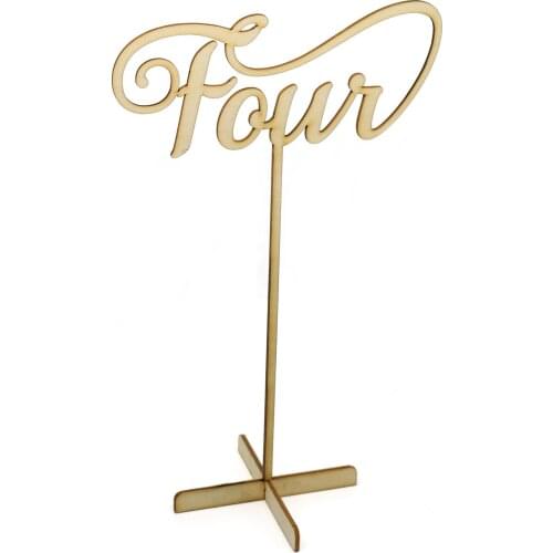 Rustic Birthday Party Table Numbers Sweet 16th Birthday Wooden Table Decoration Laser Cut Wood Baby Shower Table Number