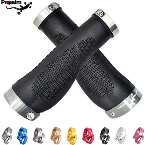 Propalm 1888EP Cycling Handlebar Grips Anti-Skid TPR Rubber Lockable Mountain Bike Grip Road Bike Handle Grip