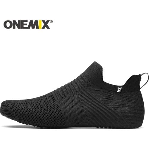 ONEMIX 2020 Casual Shoes Men Women Indoor Sock Yoga Shoe Knitted Breathable Lightweight Sandals Unisex Slip-on Slippers Trainers
