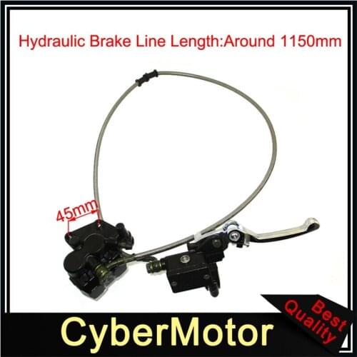 Front Hydraulic Master Brake Caliper For Chinese Pit Dirt Bike Lucky MX Thumpstar Atomik Explorer DHZ Orion Braaap 50cc-190cc