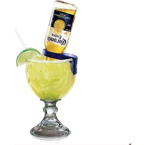 Schooner Beer Glass -600ml Extra Large Goblet Crystal Style Lead Free Shrimp Cocktail, Coronaritas, Margaritas