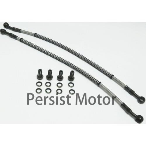 Dirt Pit bike Radiator COOLING cooler Oil Hose tube For Monkey Motorcycle SCOOTER ATV Goped M10 BANJO 450mm