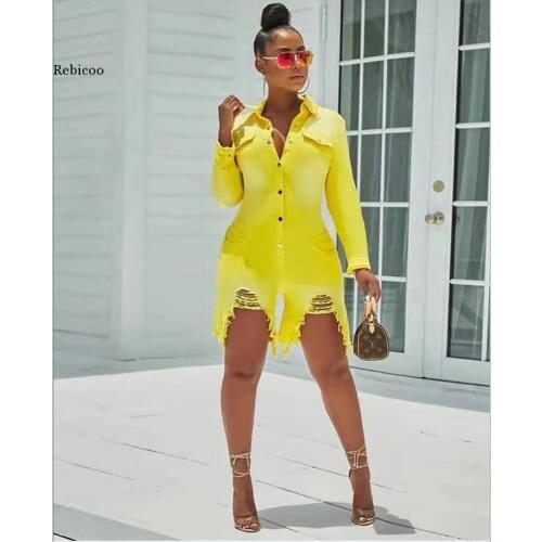 Plus Size Clothing Jeans Jumpsuits Women Short Sleeve Bodysuit Ripped Denim Shorts Jumpsuits