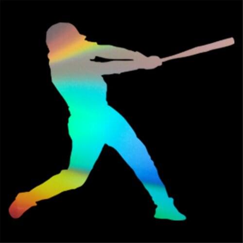 Sports Baseball Player Car Stickers for Wall Home Glass Window Door Laptop Auto Truck Bumper Vinyl Sticker