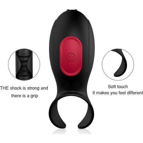 Glans exercise equipment Strong shock to stimulate the glans Reduce glans sensitivity 9 vibration modes Easy to clean cleanklēn