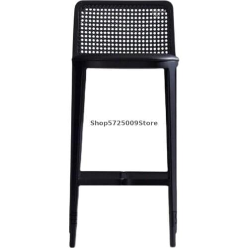 Spot Southeast Asia Solid Wood High Stool Northern Europe Simple Bar Chair Bar Stool Bar Chair New Chinese Bar Chair Dining Chai