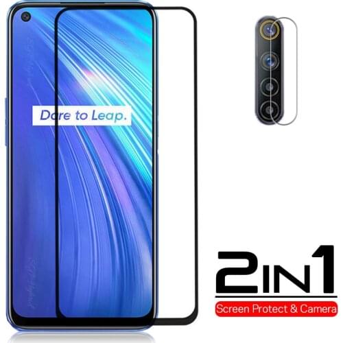 1-2pcs Tempered Glass for OPPO Realme 6 Screen Protector Protective Glass for oppo realme 6 realme6 real me 6 camera lens glass