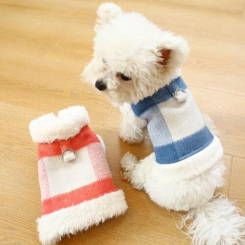 Dog Harness Vest Coat Jacket Thicken Warm Dog Clothes Winter Pet Outfit Garment Dropshipping Pet Products Dog Outwear Costumes