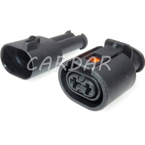 1 Set 2 Pin 6N0 927 997 / 357 973 202 Automotive Connector ABS Sensor Plug For VW Audi