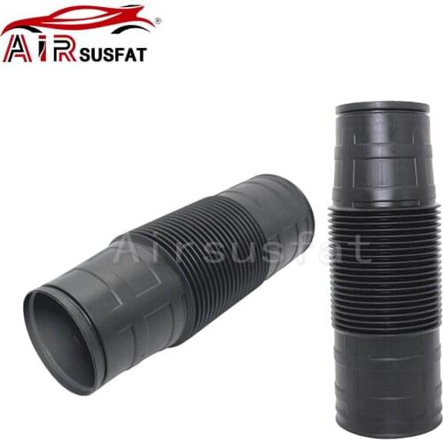 2pcs/pair Front Dust Cover Rubber Boots For Mercedes Benz S-Class W221 ABC Hydraulic Strut Repair Kits 2213208013 2213207913