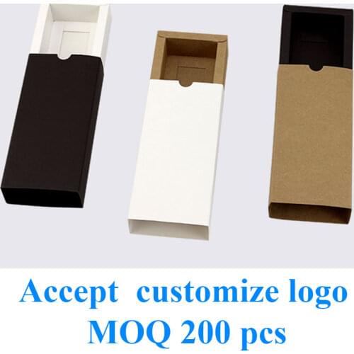 Large Gift Box With Lid Paper Boxes For Packaging Small Carton box Kraft Box Soap Packing Black White gift box packaging